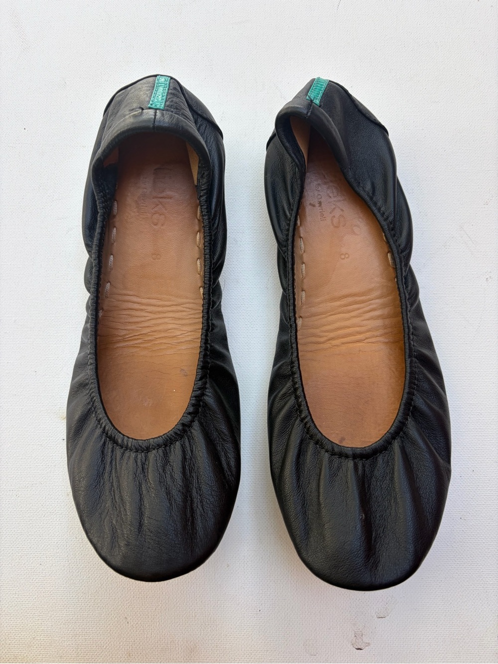 Tieks Black Ballet Flats